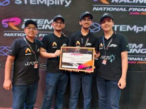 PixelDrive Wins “Best Newcomer Award,” Ranks 8th of 95 at STEM Racing India National Finals