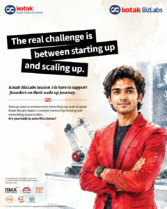 Kotak BizLabs Season 3 Expands National Footprint, Will Support 100+ Startups