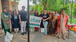 Ishani Foundation : ઇશાની ફાઉન્ડેશન દ્વારા શાંતિપુરા ગામમાં 26 જરૂરિયાતમંદ પરિવારોને ફૂડ કિટનું વિતરણ