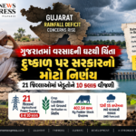 Gujaratમાં Rainfall Deficitથી ચિંતા: Drought Declaration પર સરકારનો મોટો નિર્ણય, 21 જિલ્લાઓમાં ખેડૂતોને 10 કલાક વીજળી